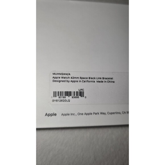 Apple Black Stainless Steel Link Bracelet for Apple Watch main image 4
